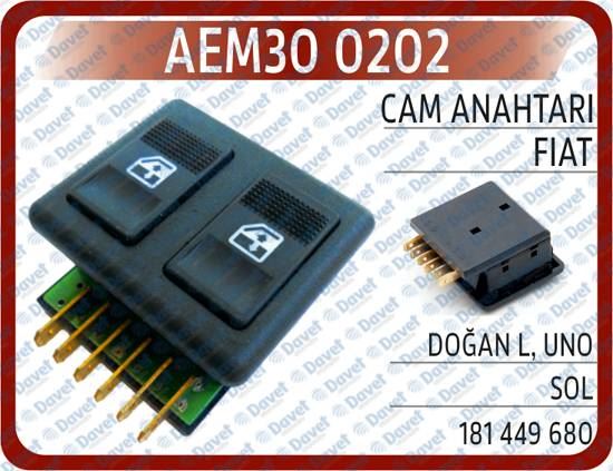 AEM 300202 Cam Anahtari Fiat Dogan L-Uno Sol 89-93